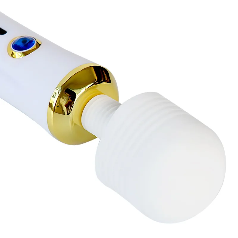 Сильная вибрация большой AV массажный вибратор 36 частоты USB перезаряжаемая