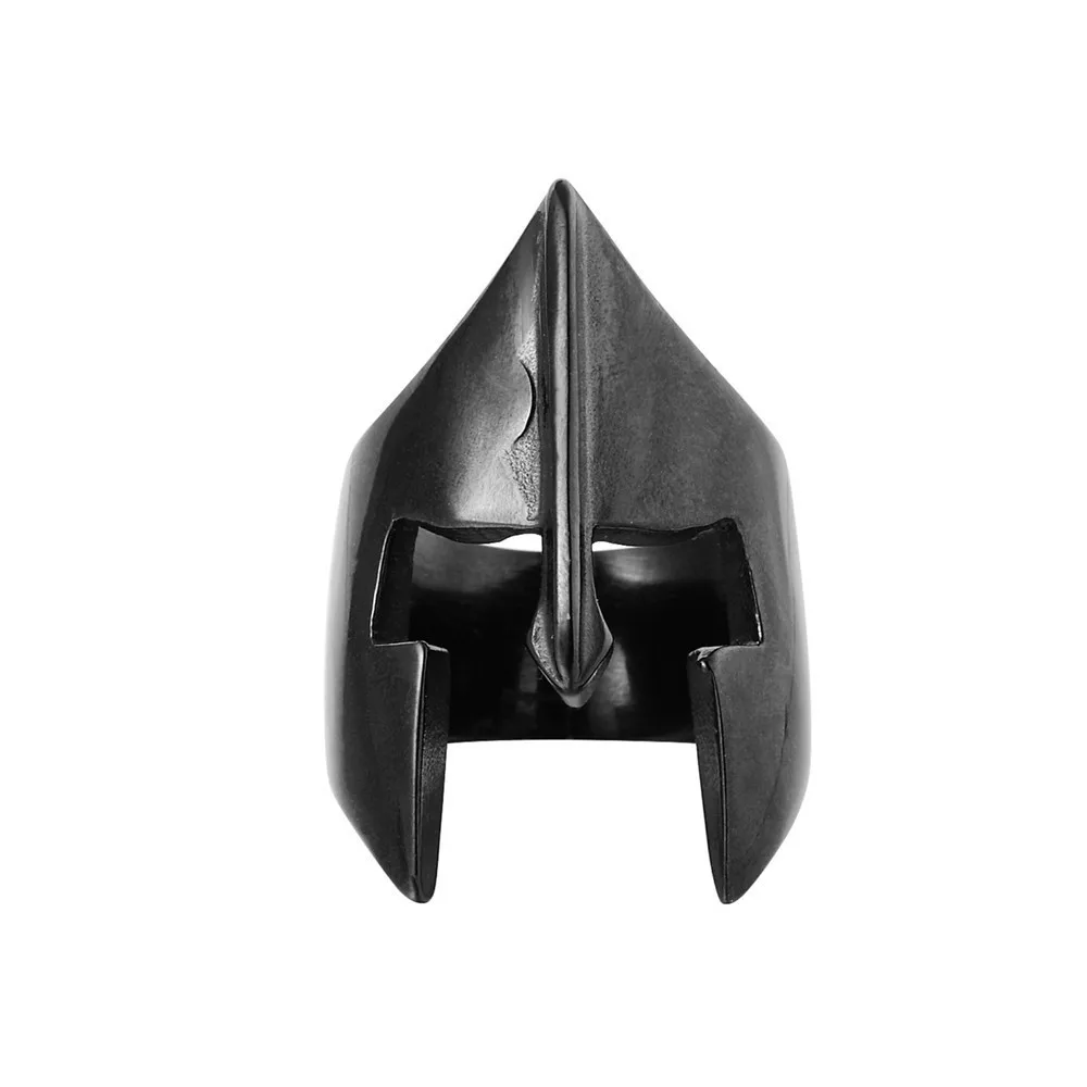 Мужское кольцо из титановой стали ювелирное изделие с изображением спартанской