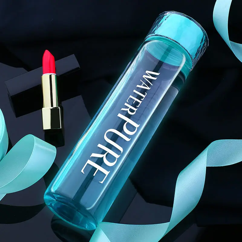 Милая матовая стеклянная чашка креативная для воды Женская Студенческая пара