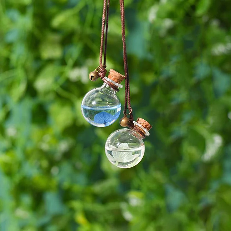 2 шт. подвеска для украшения автомобиля + изысканный стеклянный кулон креативная