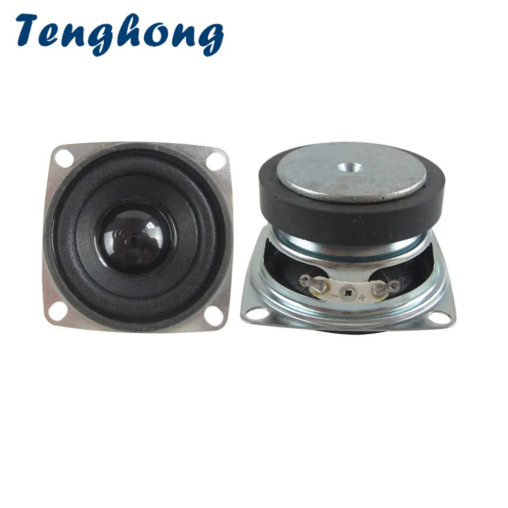 Tenghong 2 шт. дюймов аудио Динамик s полный спектр 4Ohm 3 Вт 13 Core беговая дорожка мини 0