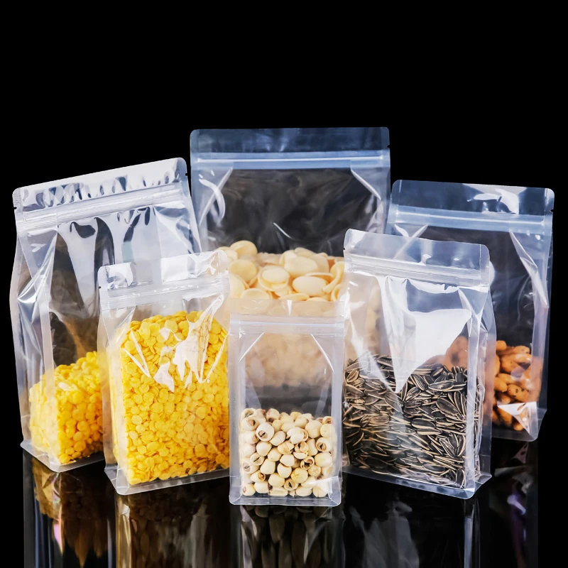 Прозрачный стоячий Органайзер на молнии для домашних животных пакет упаковки