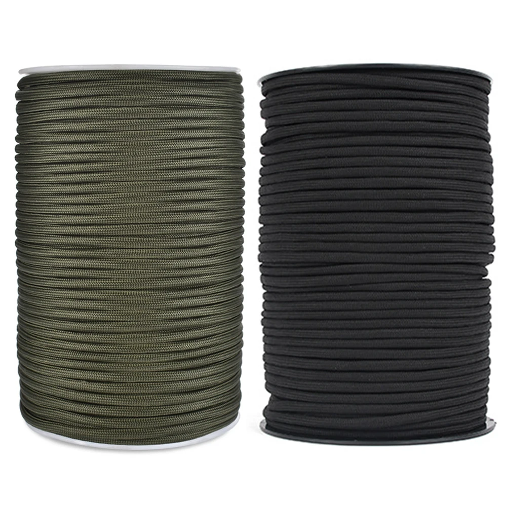 

Dia.4.5mm 12-Core Paracord Rope Climbing Survival Parachute Cord for Emergency Rescue Auxiliary Tool Binding Cord