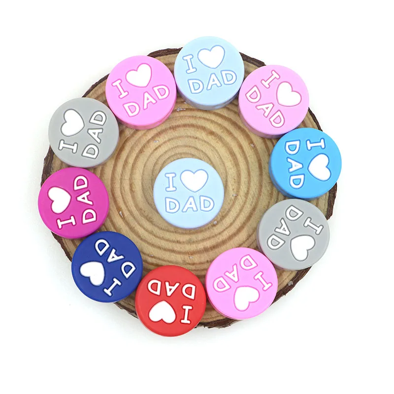 

50/100/200 шт., силиконовые бусины для прорезывания зубов