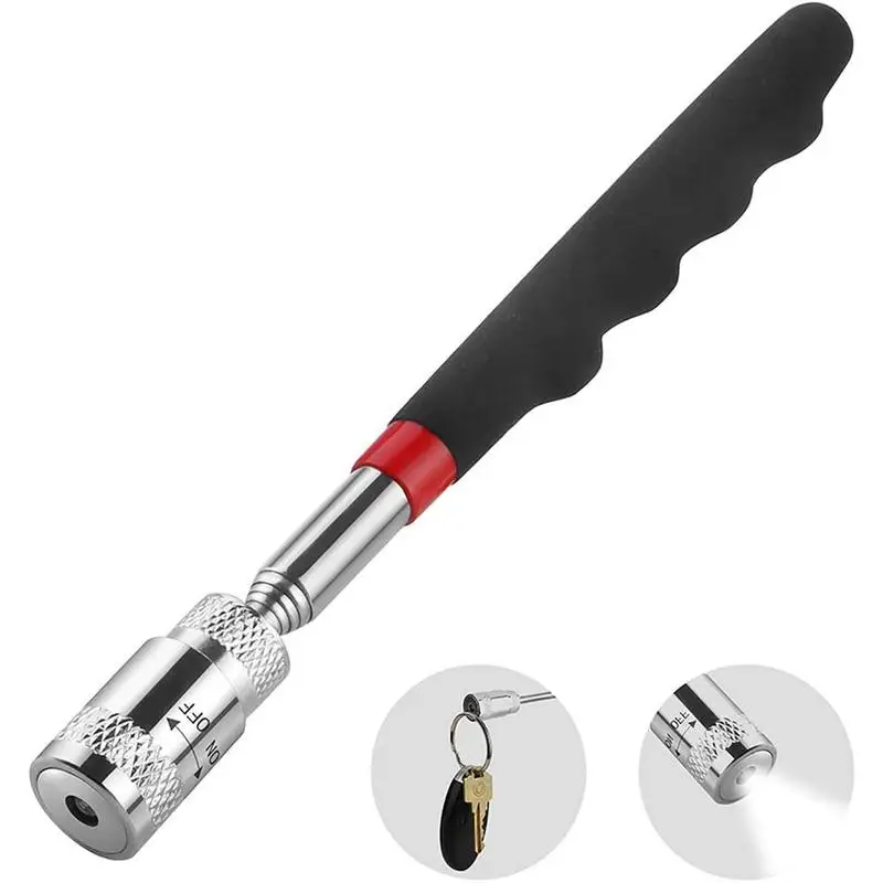 

Adjustable Telescopic Magnetic Pick-Up Tools Extendable Tool For Picking Bolt Nut Screws Up Handy Long Pen Rod Reach Suctio G9D4