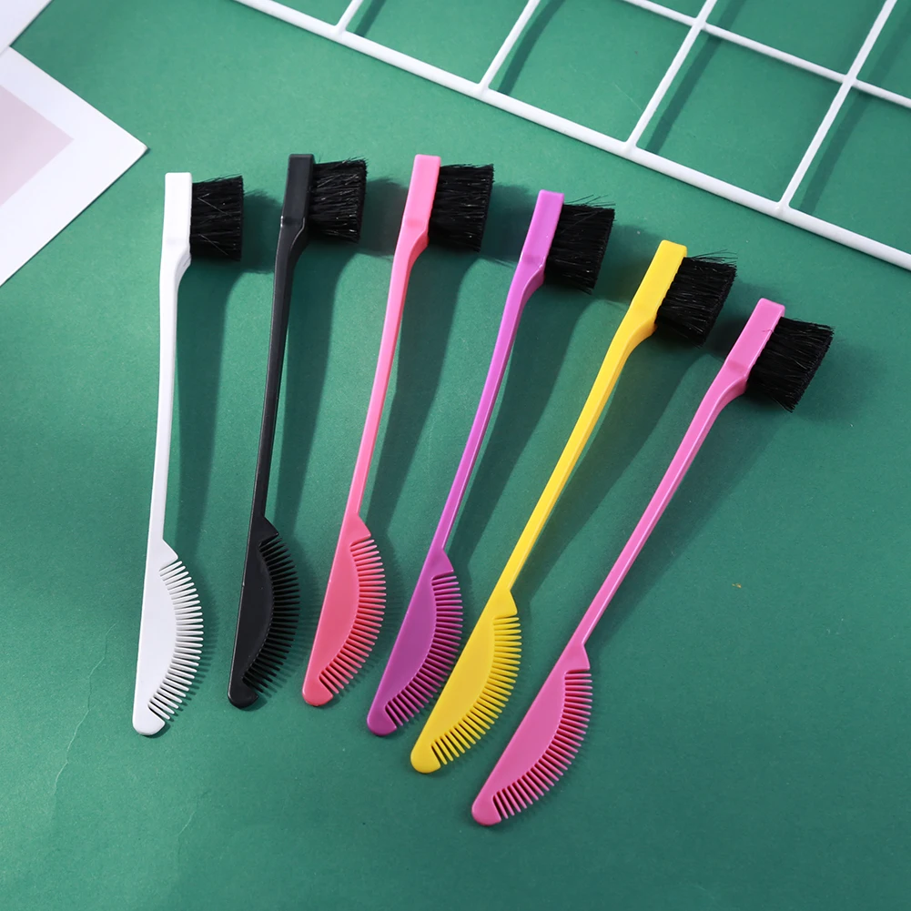 

Расческа для волос с двойными боковыми краями, контролирующая, для укладки волос, профессиональные аксессуары для салона, челка