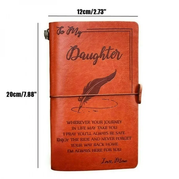 Новинка для моей дочери где когда либо любовь мама/Папа кожаный журнал бизнеса