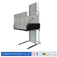 qiyun company hydraulic wheelchair platform lift lifting height 2 75m loading weight 300kg for the disabled
