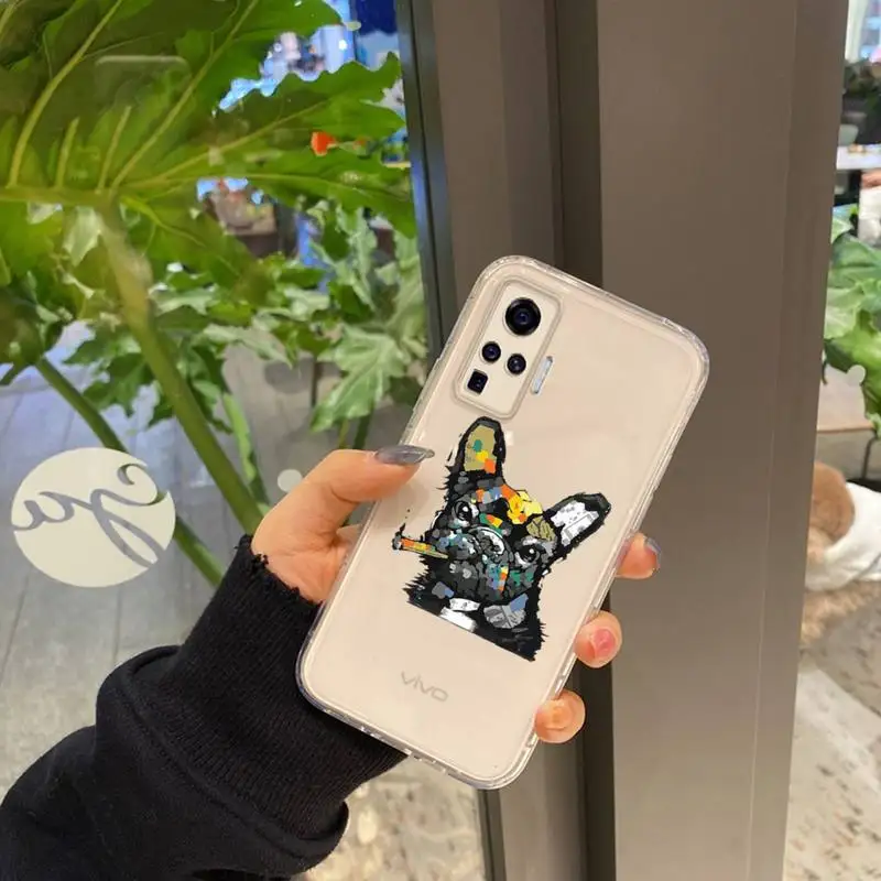 

Pug Dog French Bulldog Phone Case For Vivo v z y iqoo neo 5 15 3 7 9 1 93 x S pro max nex