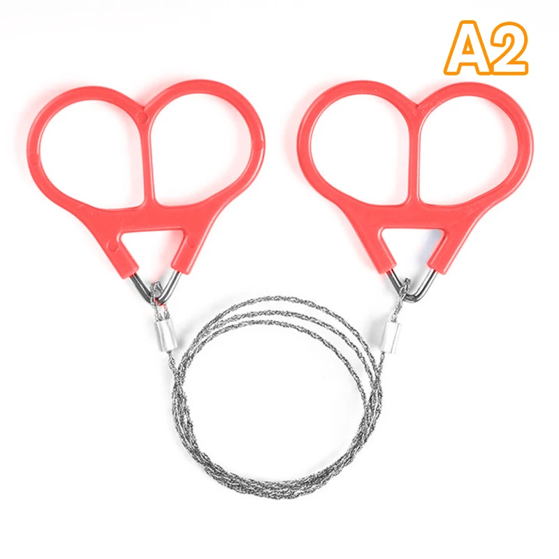 

Stainless Steel Wire Saw Heavy Duty Wire Saw Scroll Chain Saws For Hunting Adventure Camping Wire Saw Outdoor Tools New