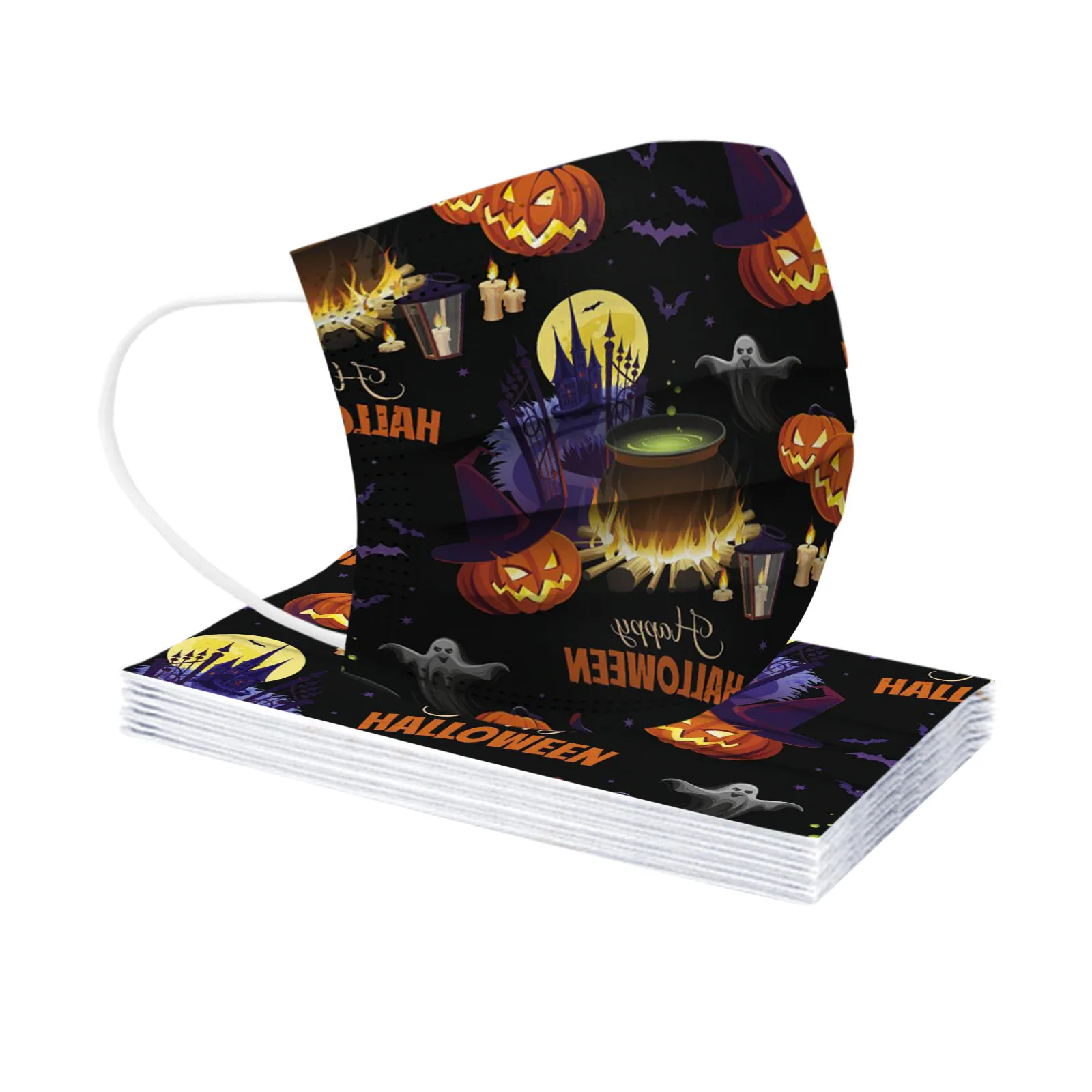 10/50 шт. Одноразовые Дышащие маски для взрослых | Тематическая одежда и униформа