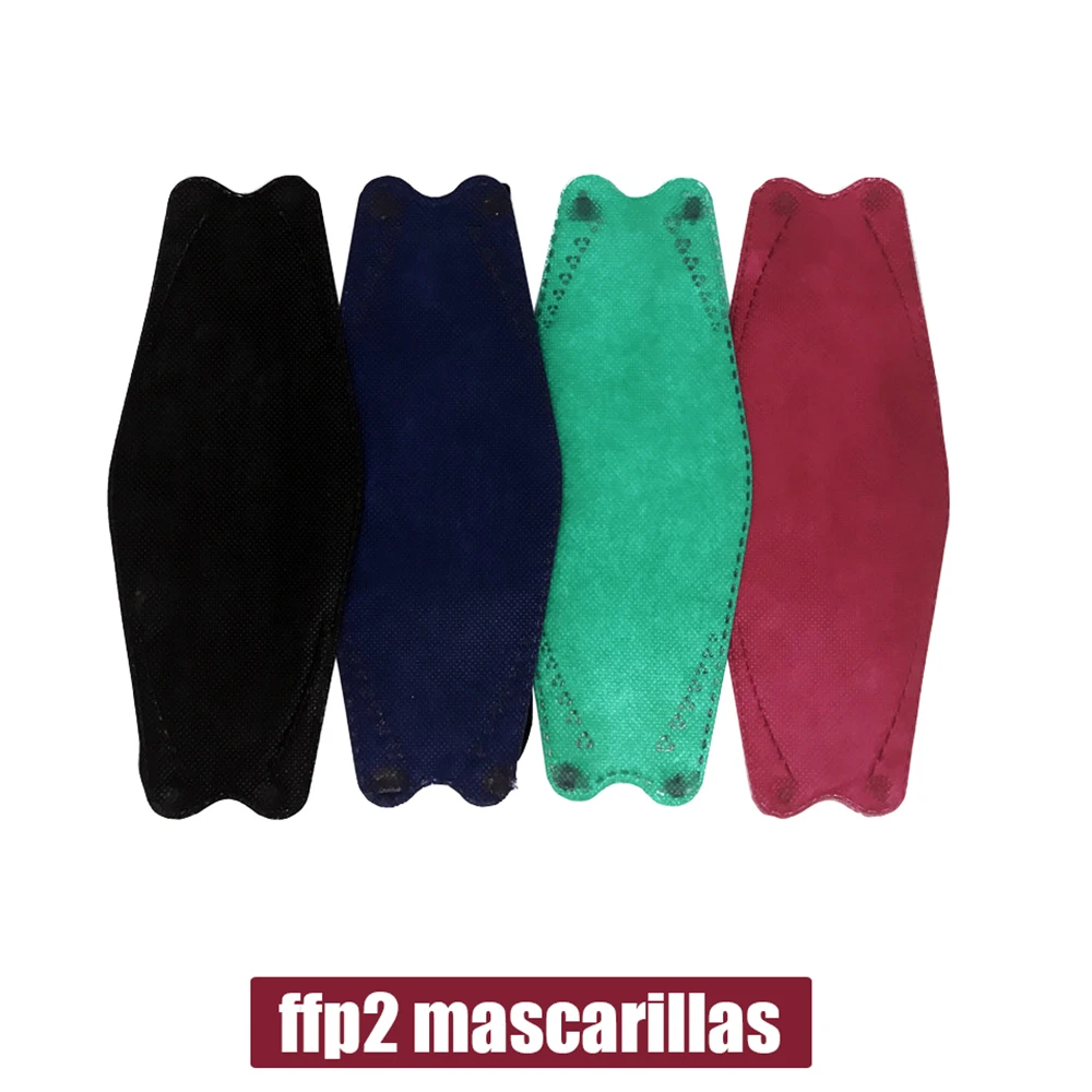 

Adult Red Wine Navy Blue Fish KN95 Mask Face Fabric Mask KN95 Respirator Protective Mouth Face Mask KN95 Mascarillas