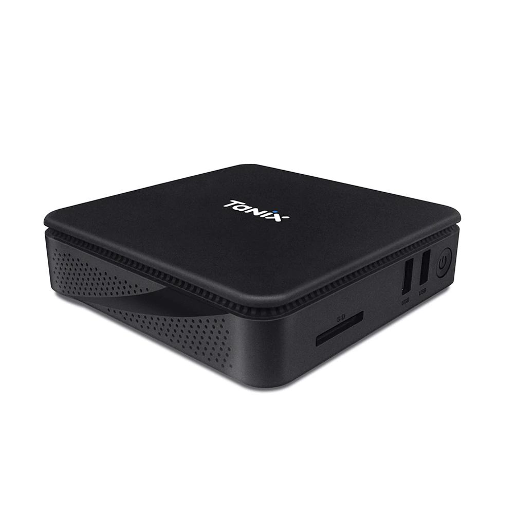 Tanix TX85 мини ПК 4 Гб 64 Гб Intel Atom X5-Z8350 TX85 tv Box 2,4G 5G Dual WiFi Win 10 BT 4,0 USB 3,0 T X 85 приставка 1000 Мбит/с