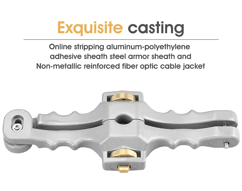 Free shipping Longitudinal Opening Knife Longitudinal Sheath Cable Slitter Fiber Optical Cable Stripper SI-01