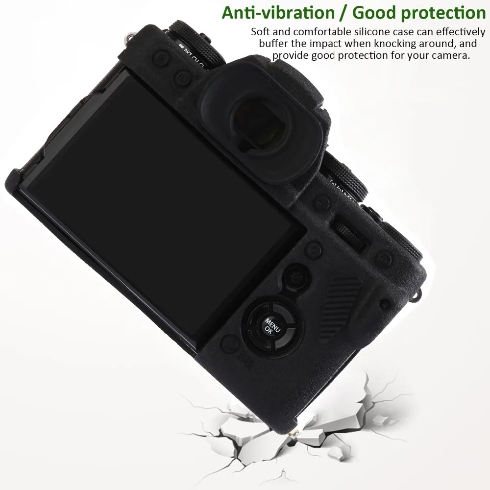 Чехол для камеры Fuji с текстурой личи и нескользящей поверхностью чехол цифровой