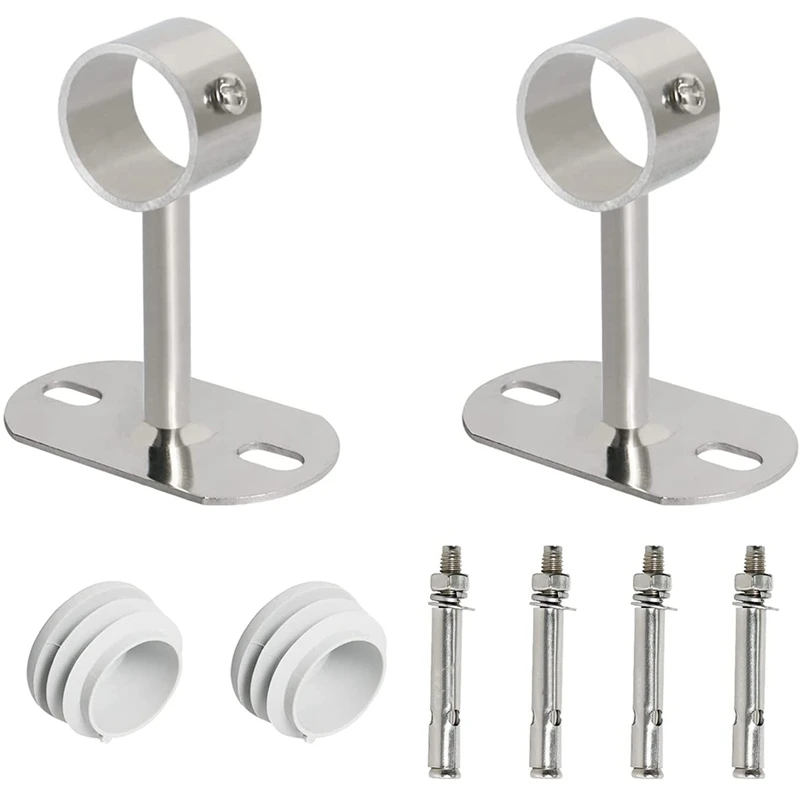 

Кронштейн для крепления на потолок, кронштейн для трубы шкафа, кронштейн для поддержки рычага шкафа, патрон для трубы с фланцем, 2 шт.