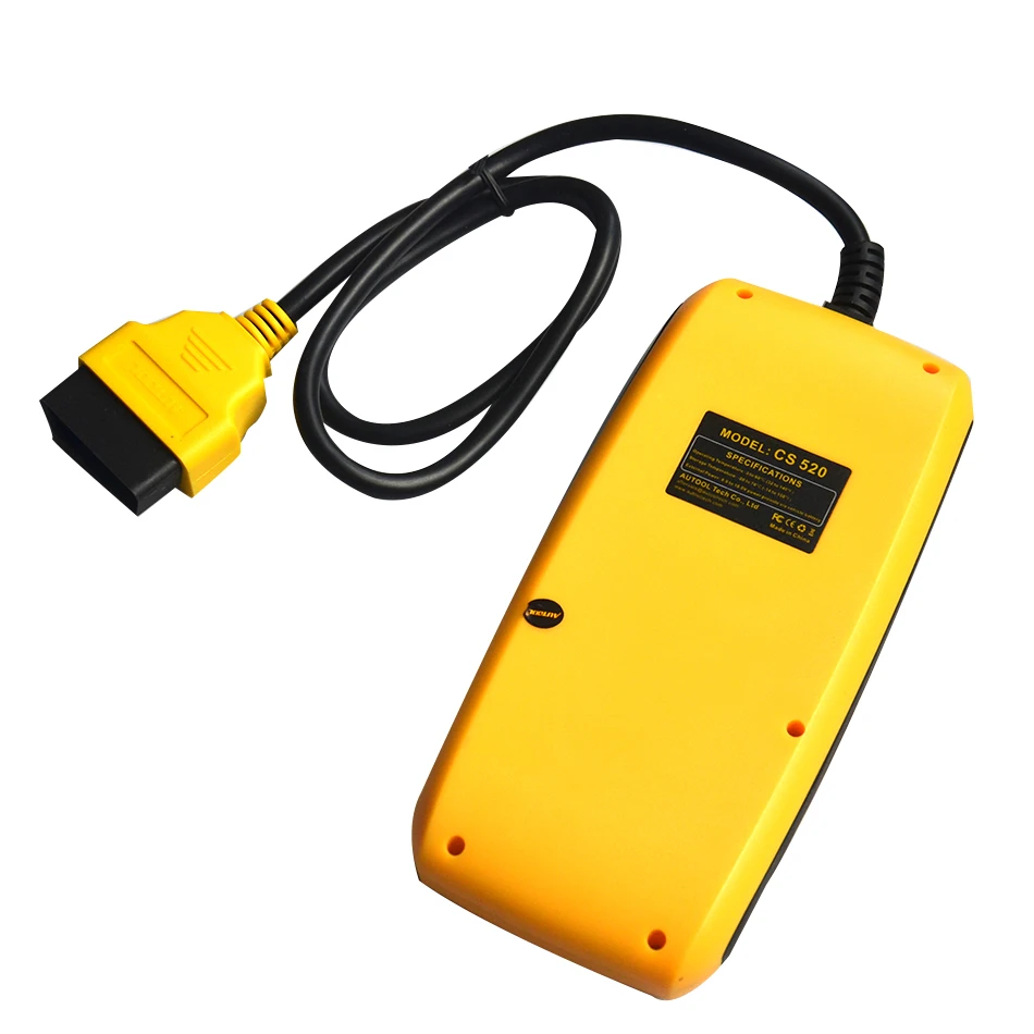 CS520 автомобильный детектор OBD компьютерный диагностический инструмент считывающий карточный светильник неисправности двигателя