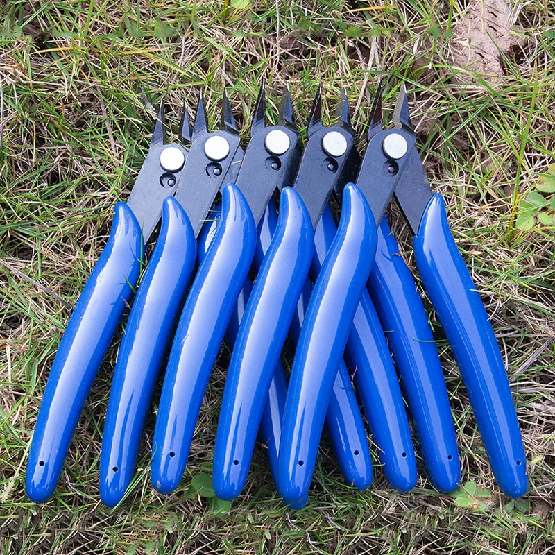 YTH диагональные плоскогубцы резак для проволоки Клещи зачистки проводов мини