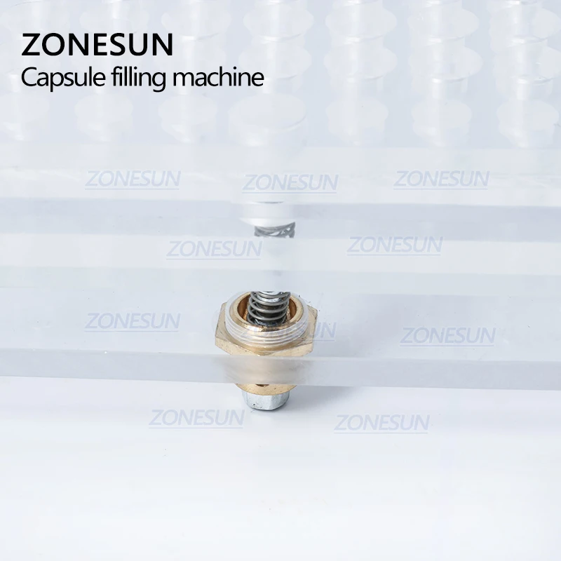 Машина для розлива капсул ZONESUN с 400 отверстиями Руководство № 00 0 1 2