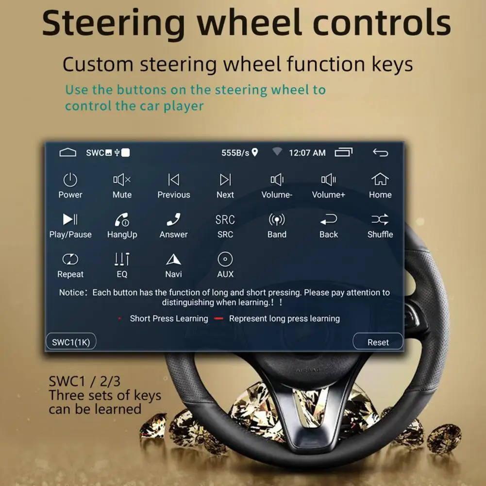 50% Лидер продаж 9070 7 дюймов авто MP5 плеер для Android Системы GPS навигации Bluetooth