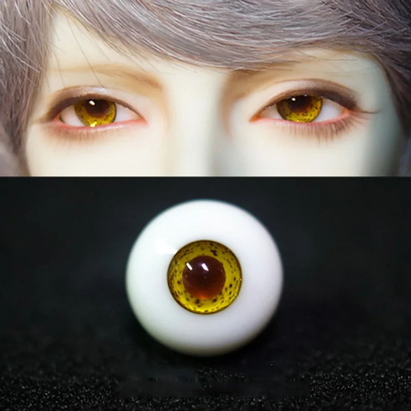 

BJD doll accessories glass eyes 12mm 14mm 16mm