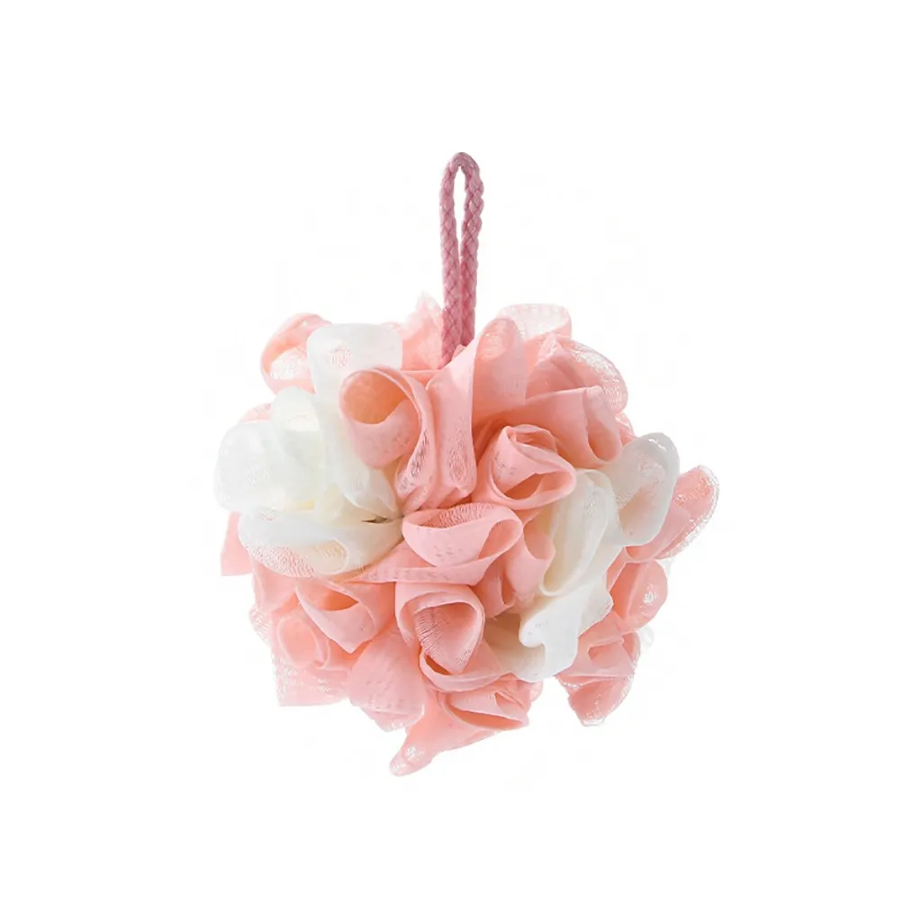 Shower Flower Body Brush Mesh Exfoliating Scrubber Ball Loofah Bath Sponge Pouf Big Full Lather Cleanse Beauty#25 | Дом и сад