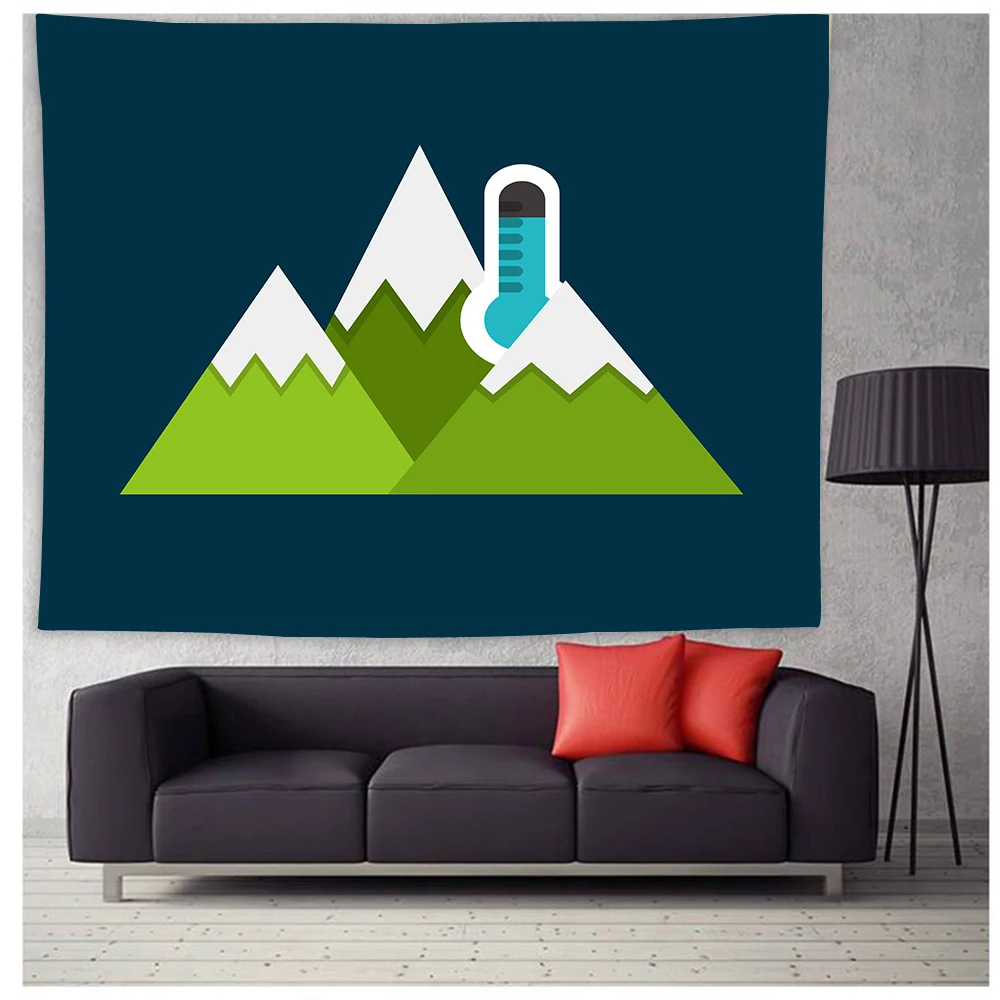 Гобелен с геометрическим рисунком психоделическая футболка гобелен настенный