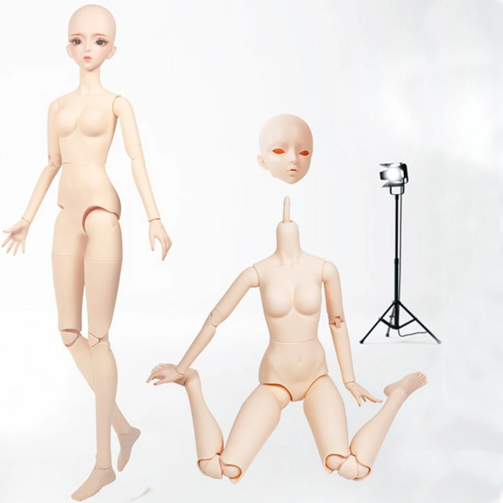 

1/3 26 Jointed Customized Doll Body Model DIY Crafts Practice Parts
