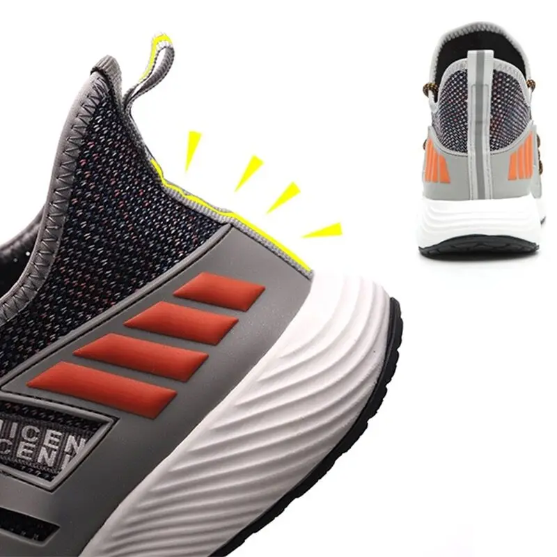 Рабочая безопасная обувь для мужчин Легкая защитная со стальным носком