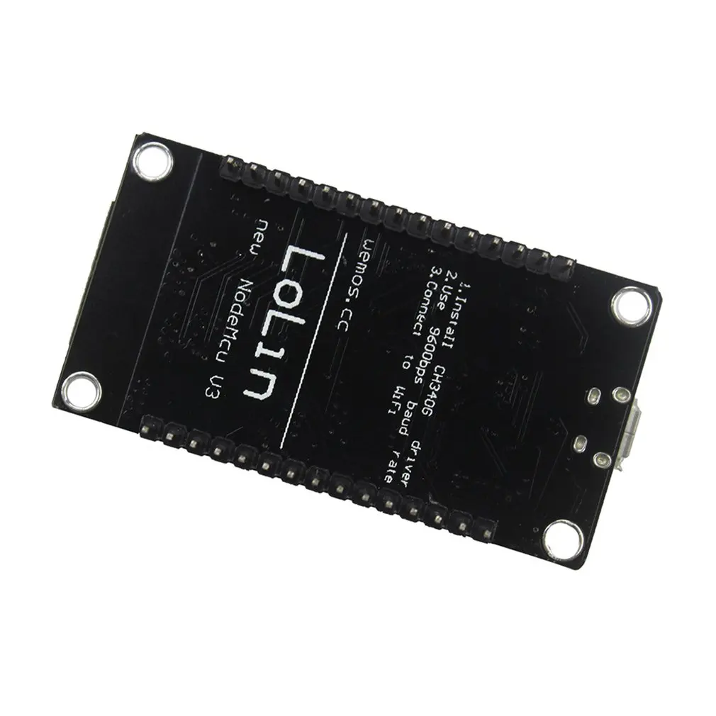 Макетная плата ESP8266 V3 Lua CH340 Wifi профессиональная интеллектуальная электронная