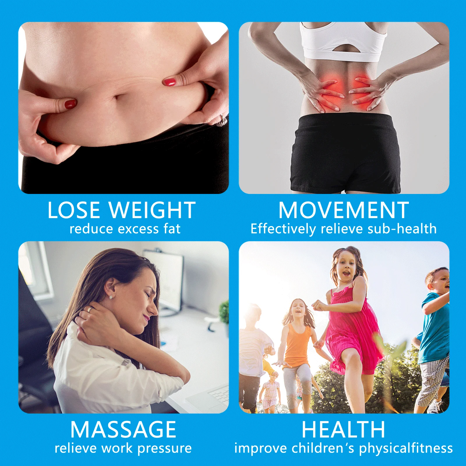 

With 24 Detachable Smart Weighted Massage Sport hoop for Adults and Children,Match A Resistance Band of The Same Series Color