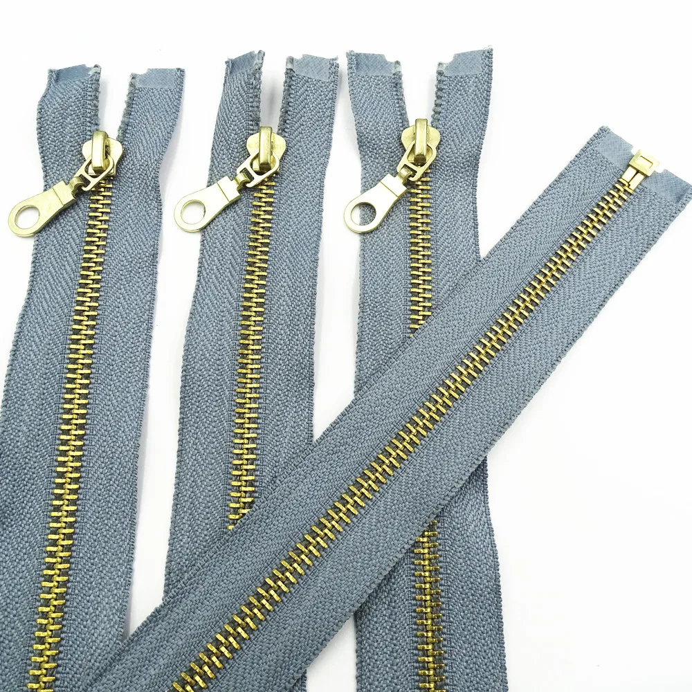 Латунная металлическая молния с открытым концом 10 шт. 5 #30 60 см (12 24 дюйма) 20
