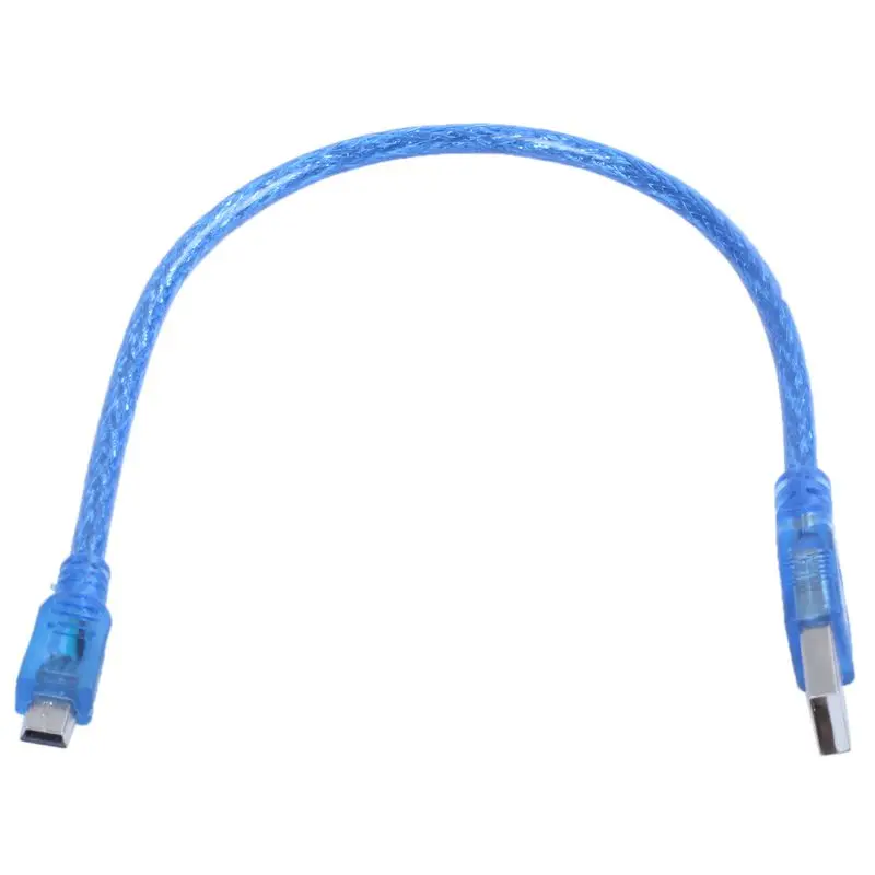 Новый USB 2 0 A папа-мини-usb B 5pin Мужской кабель для передачи данных Шнур адаптер