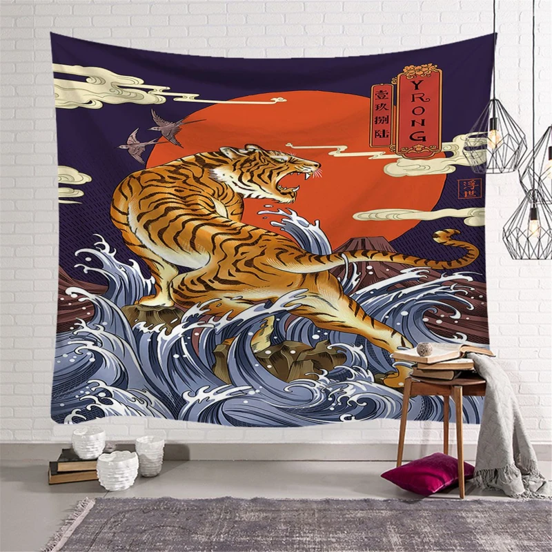 

Bohemian Tapestry Wall Hanging Gypsy Psychedelic Tapiz Witchcraft Tablecloth Curtain Decor Room tablecloth Beach mat