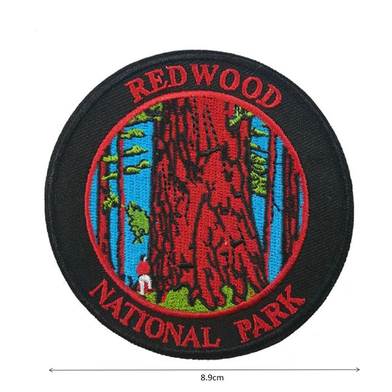 

Custom Embroidered Patch personlized logo badge DIY can be customized with your logo design Factory OEM