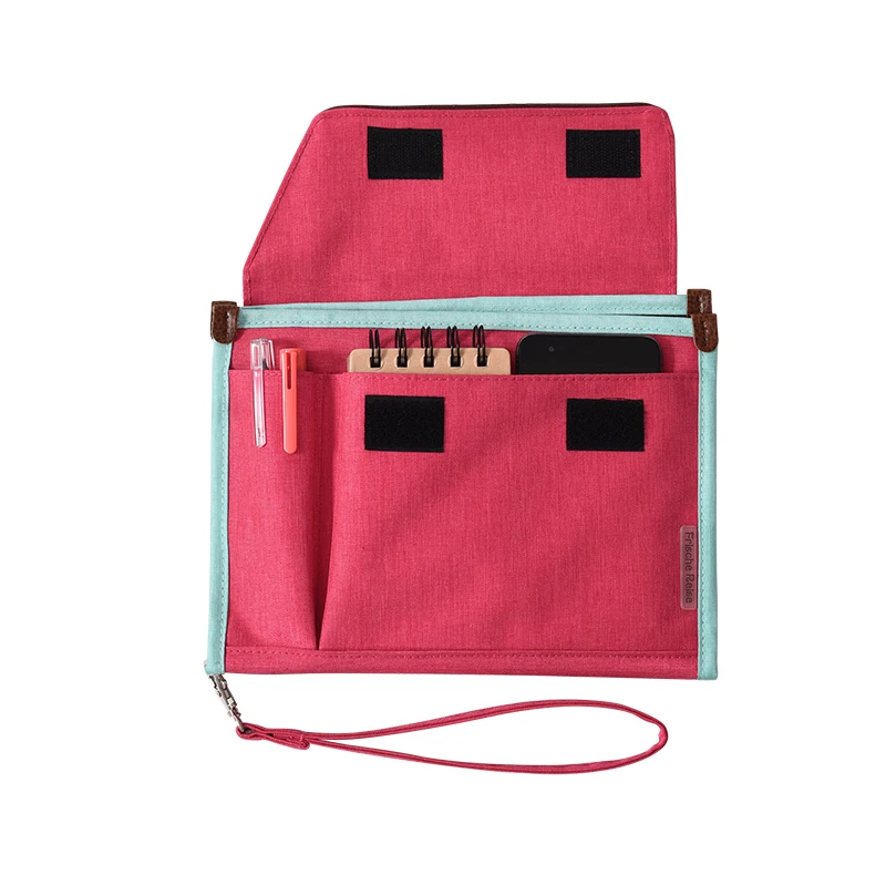 

Waterproof Business Office Travel Bag Document Bag Portable Oxford Notebook Pouch Passport Cover Accessories Supplies