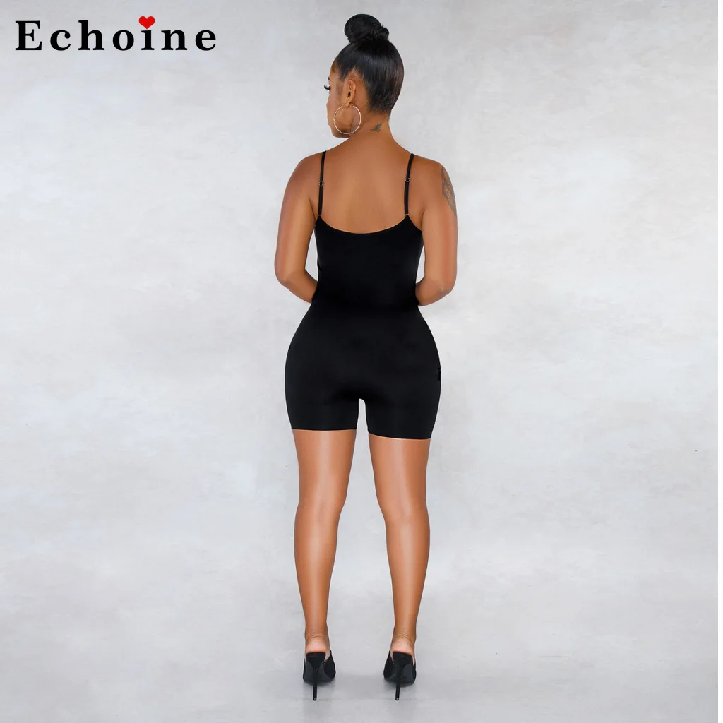 Женский комбинезон на бретельках пикантный Облегающий с принтом и надписью