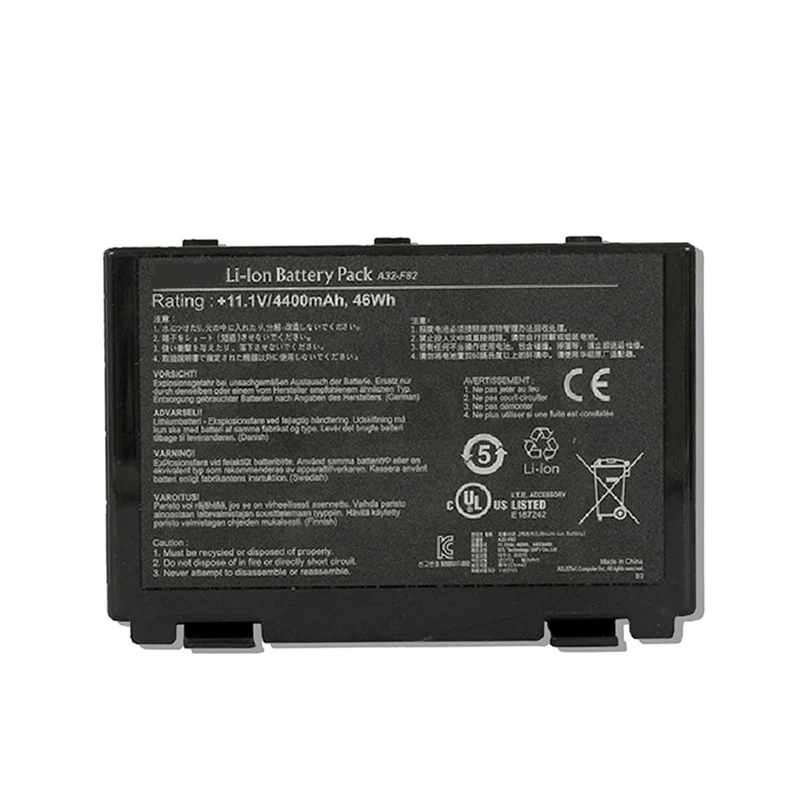 THW A32 F82 Аккумулятор для ноутбука Asus F52 70NLF1B2000Y 90 NLF1B2000Z NLF1BZ000Y A41 A41I A41ID A41IE PR05C PR05D PR05E