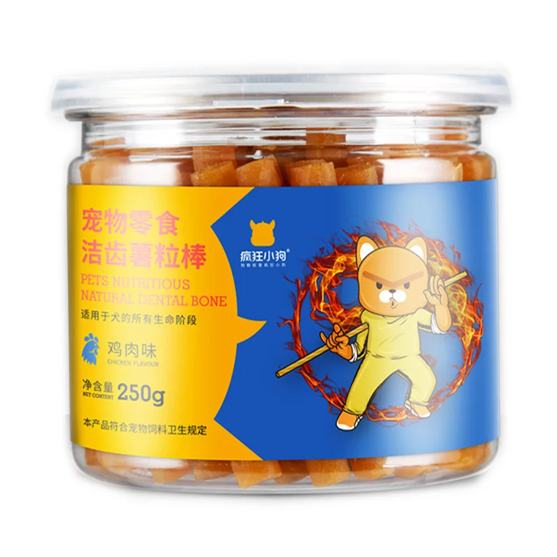 

Pet Teeth Snack Potato Chips 250g/bottle Free shipping