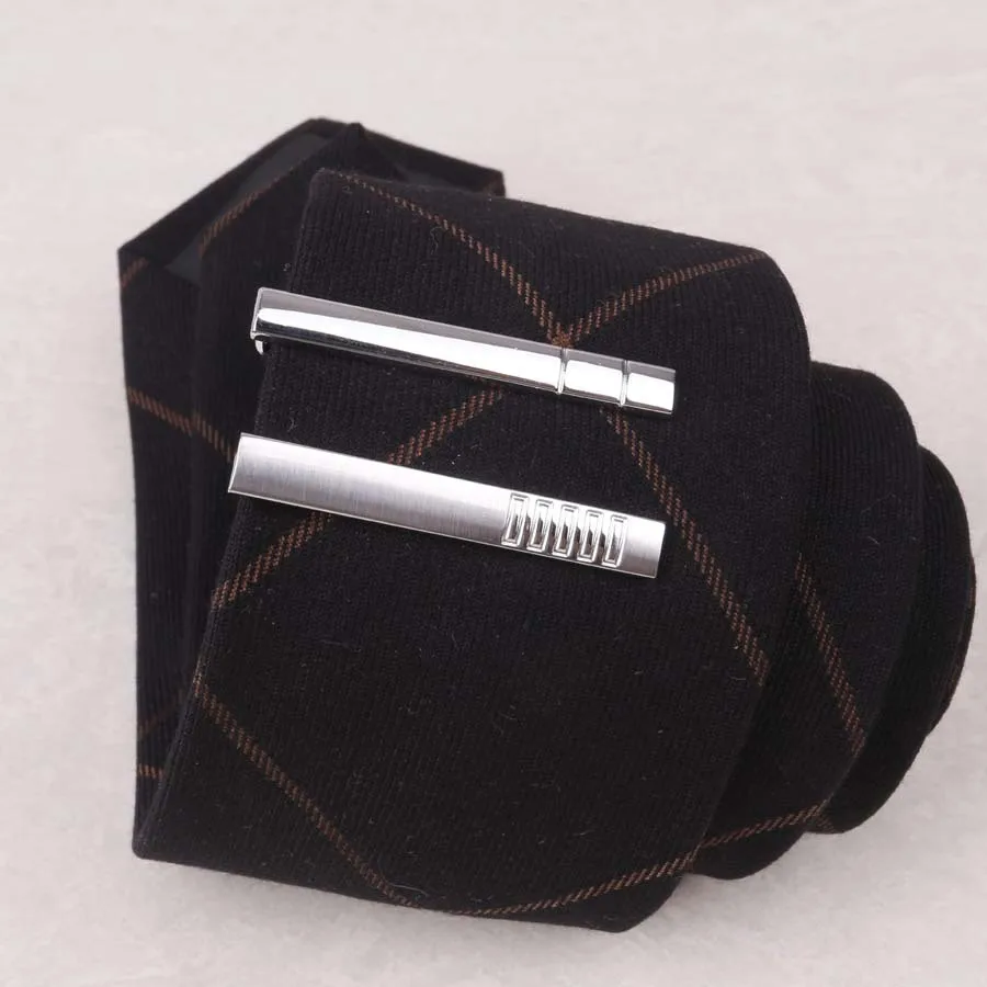 Linbaiway классические металлические зажимы для галстуков костюмы Бизнес