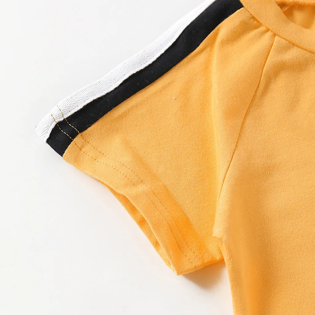 Комплект из 2 предметов одежда для малышей мальчиков и девочек комплекты с