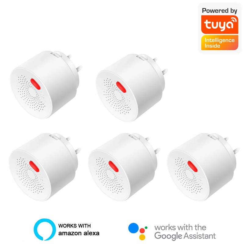 

Tuya Smart WiFi Door Sensor Door Open / Closed Detectors Wifi Home Alarm Compatible With Alexa Google Home Tuya APP