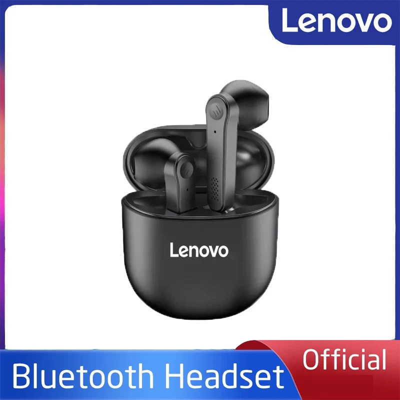 

Lenovo PD1 TWS Earphones BT 5.0 Headphones True Wireless Earbuds with Touch Control Semi-in-Ear Binaural Type-C with MIC