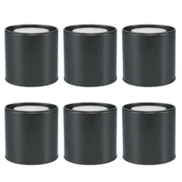 6pcs iron sealed storage can tea container portable coffee bean tinplate candle making tins herb stash spice storage box
