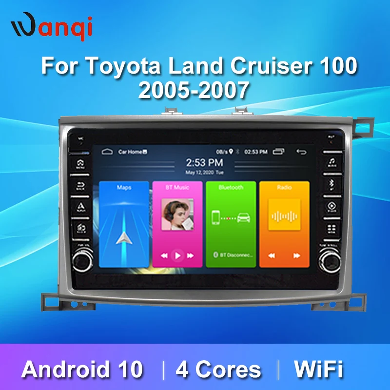 Автомобильный мультимедийный плеер проигрыватель на Android с закаленной ручкой 10