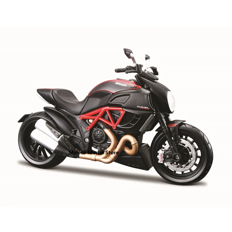 

Maisto 1:12 scale Ducati Diavel Carbon motorcycle replicas with authentic details motorcycle Model collection gift toy