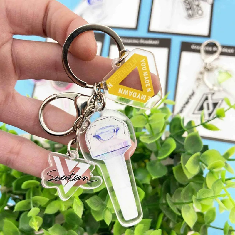 Экзо дважды мамамоо SJ семнадцать брелок мультфильм альбом акриловый для фанатов