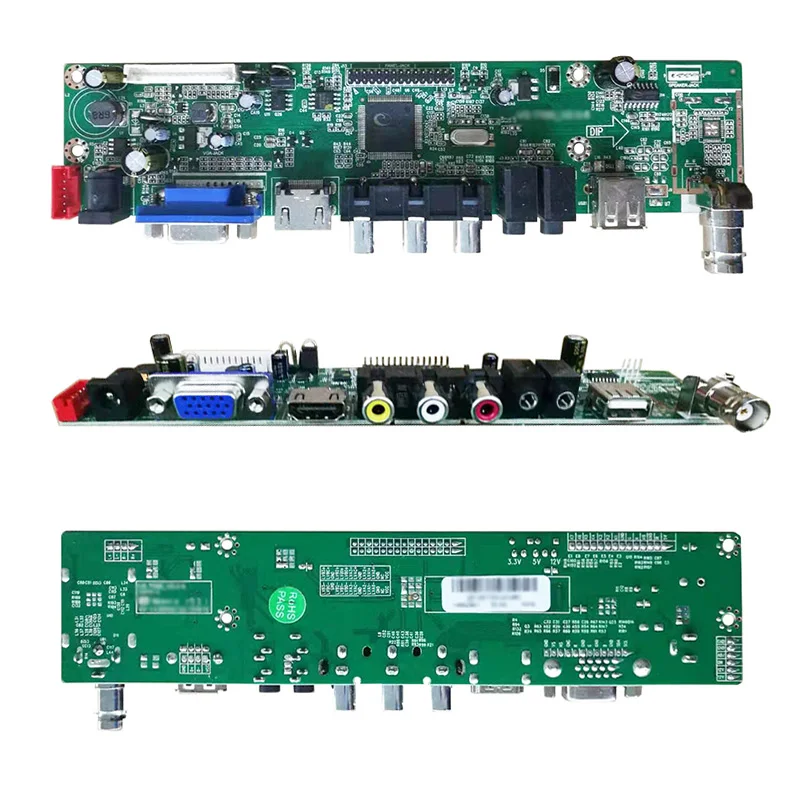 Kopen Diy Lcd Nestelen 21.5 Inch Lvds 30Pins Led Scherm Met Control Board Ondersteuning Hdmi Vga Usb Bnc Av Input