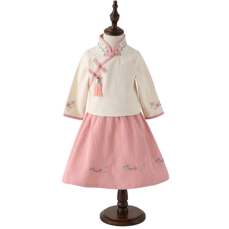 Костюм для родителей и детей национальная детская одежда в китайском стиле