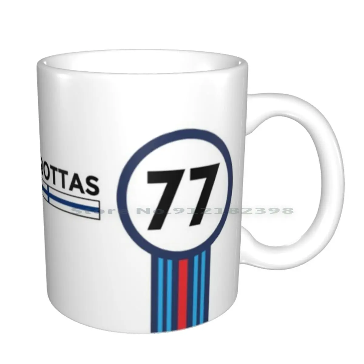 2015-#77 Bottas [V2] керамические кружки кофейные чашки Кружка для молока и чая гоночная